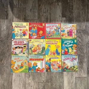Vintage Berenstain Bears 12 Book Lot